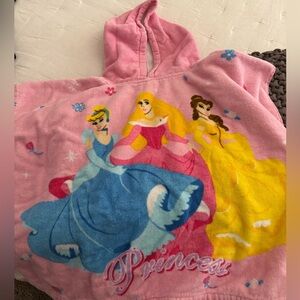 Pink Princess Hooded Towel